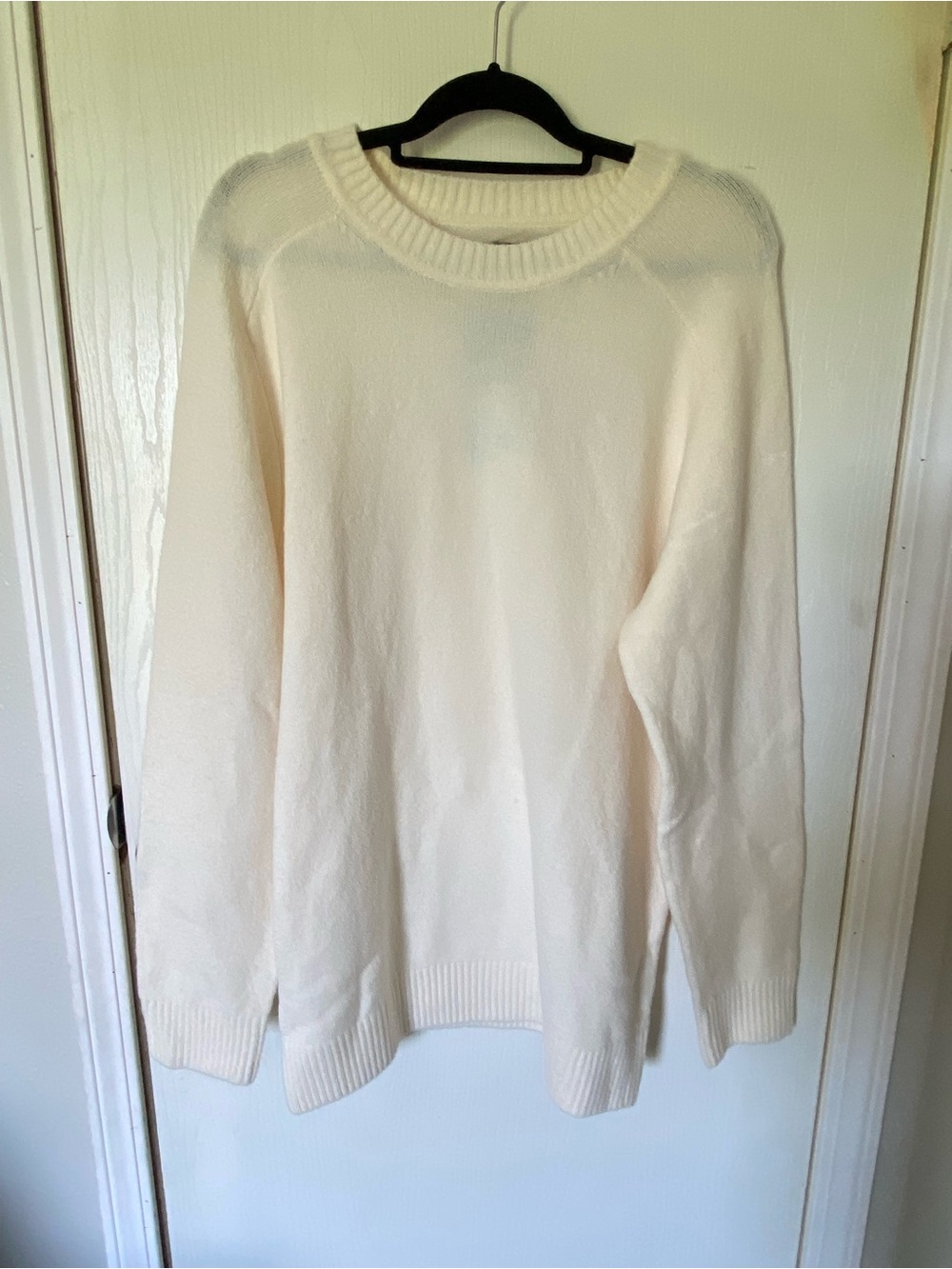 GAP Cream Crewneck Sweater for Women